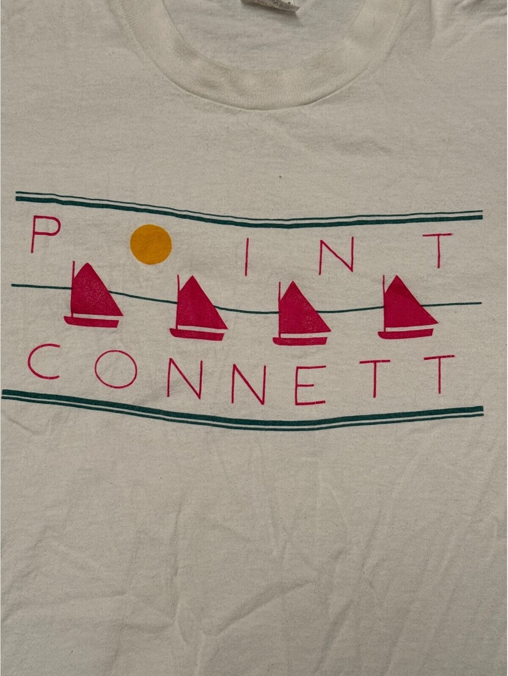 Vintage Point Connett Sailing T-Shirt Buzzards Bay - L View 3